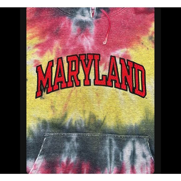 Maryland Terrapins Tie-Dye Hoodie - Picture 4 of 5